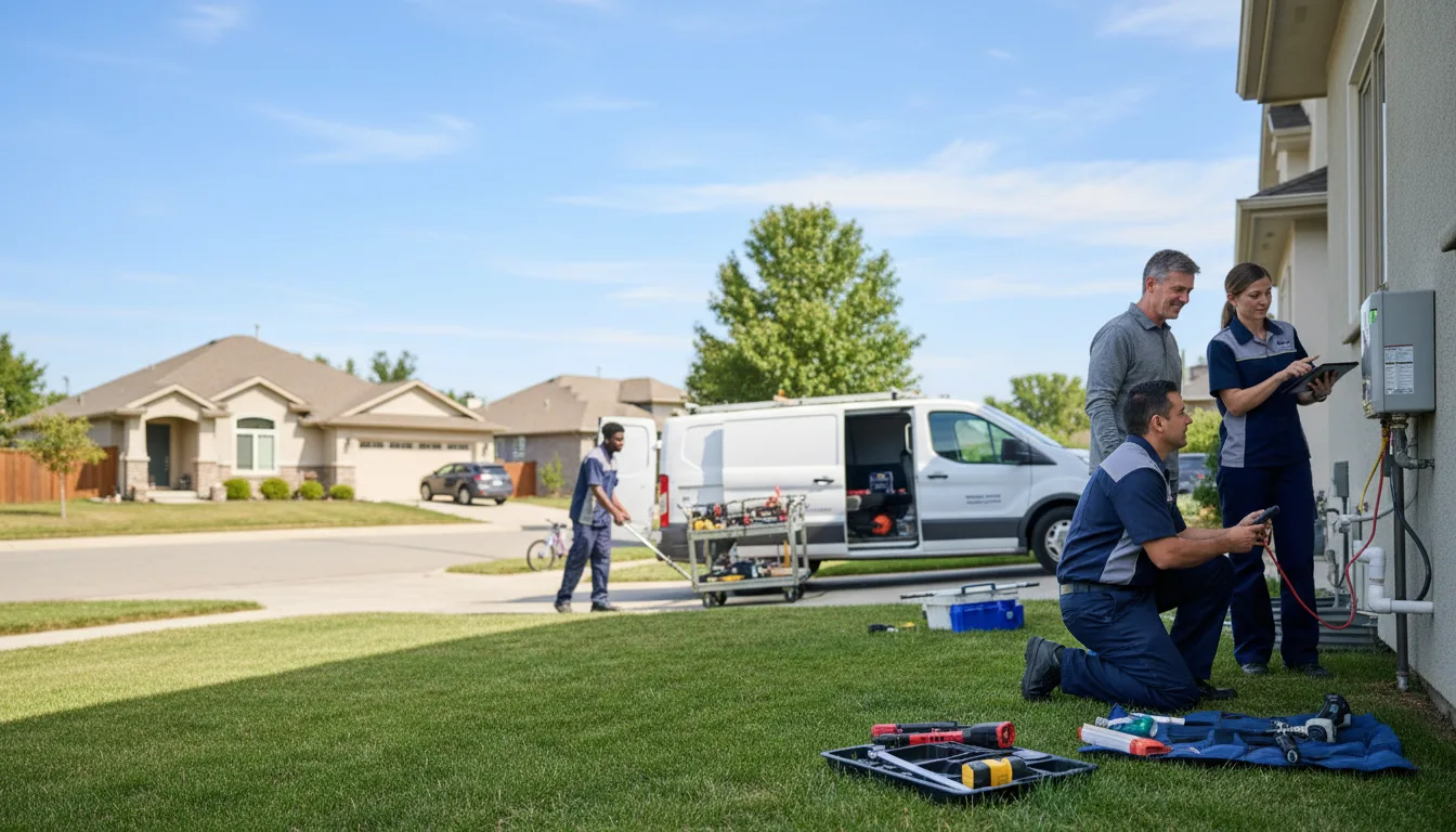 Tankless water heater service in New Washington, OH
